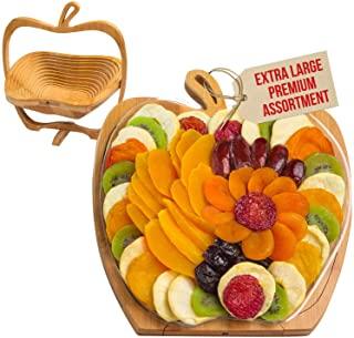 Collapsible Bamboo Wooden Foldable Fruit Apple Basket Bowl